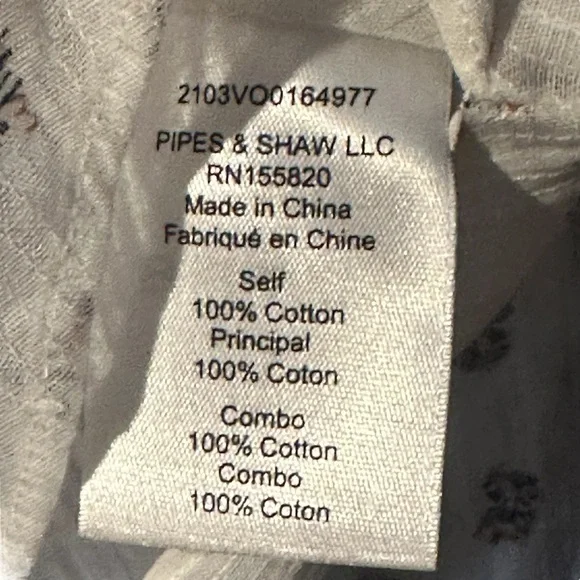 Veronica Beard Size 0 Abra Blouse Cotton Floral Print Pattern Ruffle Long Sleeve - Picture 8 of 9